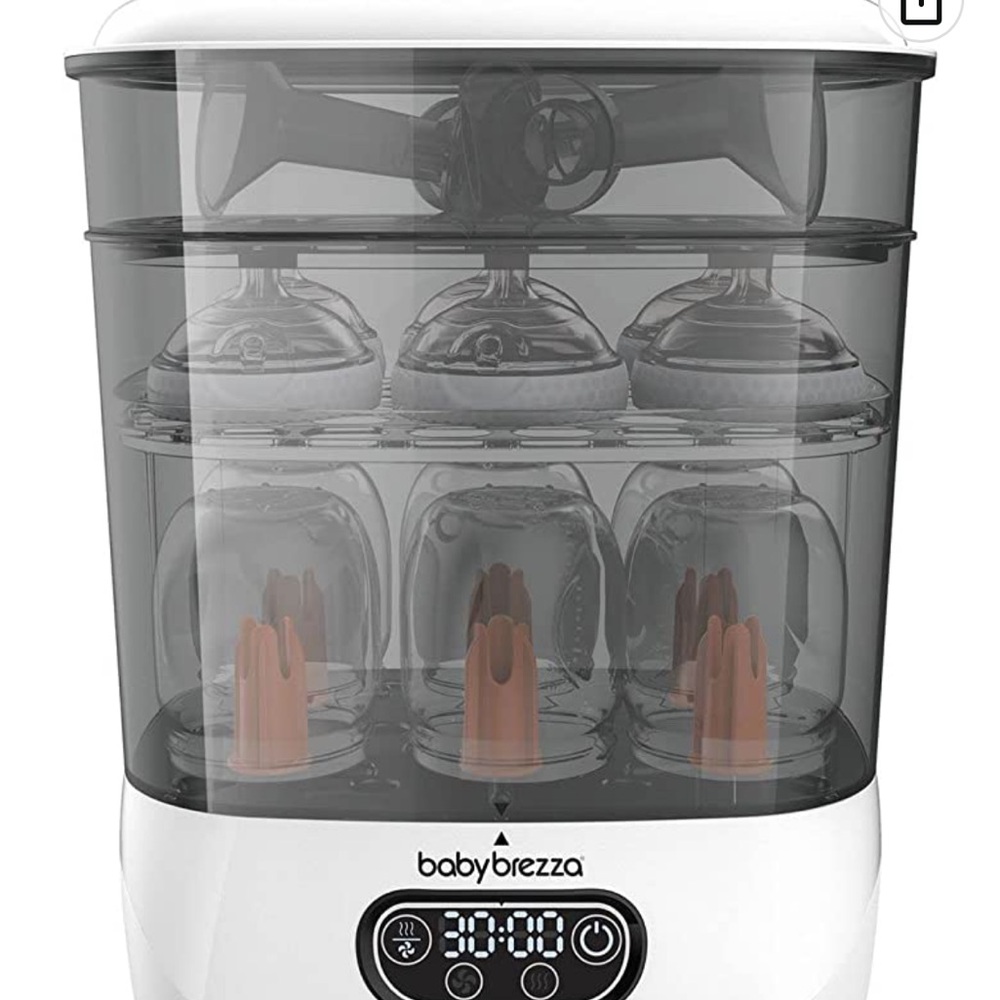 Baby Brezza White Bottle Sterilizer and Dryer